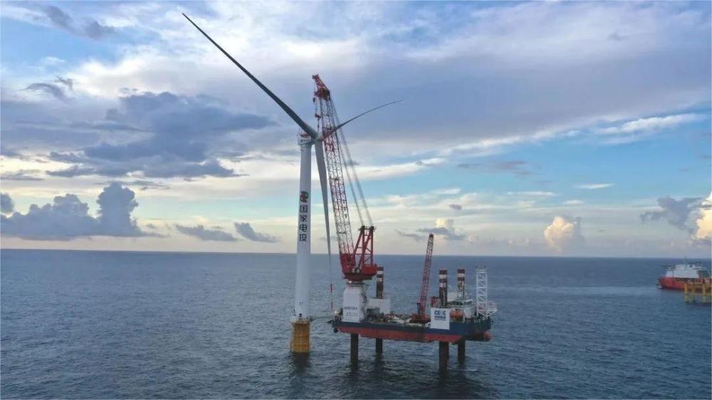 國(guó)家電投揭陽神泉二350MW海上風(fēng)電場(chǎng)項(xiàng)目增容項(xiàng)目全容量并網(wǎng)
